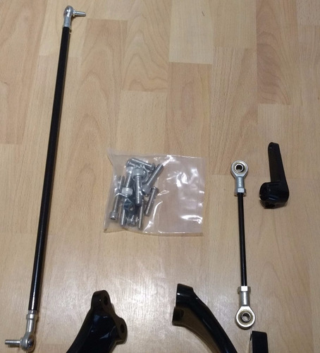 Mandos Adelantados Negros Para Harley Sportster 04-13