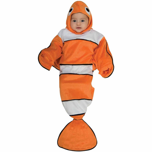 Disfraz De Guppy Para Bebé Talla 0-9 Meses Halloween