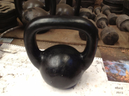 Pesa Rusa - Kettlebell - 21kg - Fundicion Hierro Fabricantes