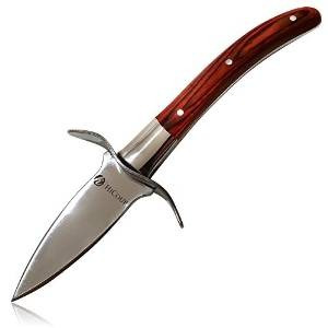 Oyster Cuchillo Por Hicoup - Prima Pakka Calidad De La Mader