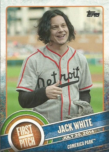 Barajita Jack White First Pich Topps 2015 #fp-02 Tigres