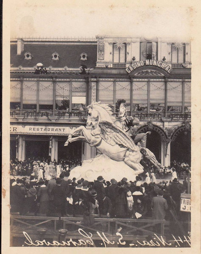  Carnaval De Niza Antigua Fotografia Con Casino Municipal 