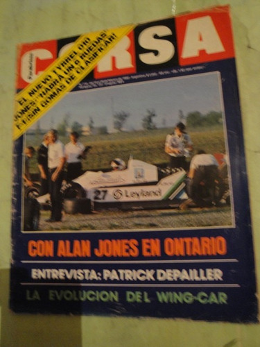 Corsa 716 Jones Williams Tyrrell 010 Toleman 280 Lotus 79