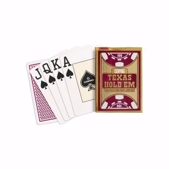 4 Baralhos Copag Texas Holdem 100% Plástico - Poker Size