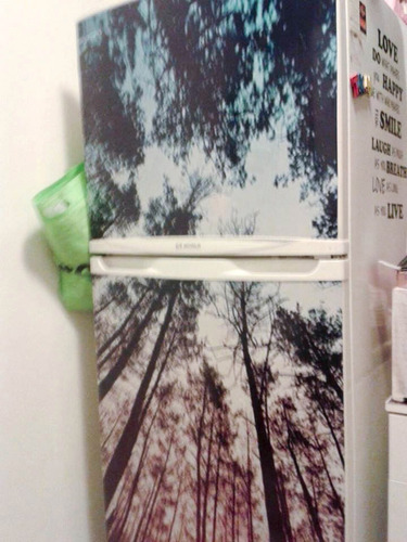 Vinilo Heladera 70 X 170 Cms, En Vinilo Impreso, Laminado!