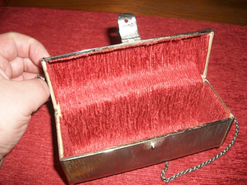 Hermoso Sobre Cartera De Fiesta Antiguo
