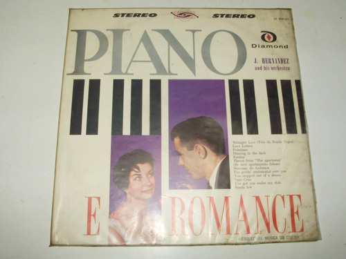 Vinilo 12'' Piano E Romance J Hernandez & Orchestra Diamond