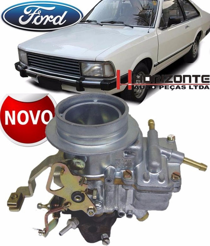 Carburador Novo Corcel 2 Belina Del Rey 1.6 Dfv À Gasolina