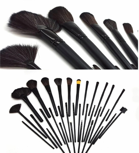 Brochas Pinceles De Maquillaje Profesional Kit De 32 Pincele