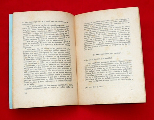 Mater Et Magistra Encíclica Papa Juan Xxiii Edicion Paulinas (Usado)