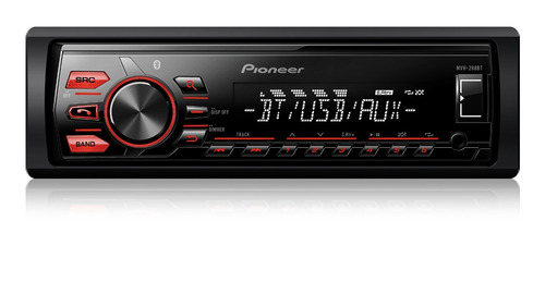 Mp3 Player Pioneer Mvh-288bt Usb Mp3 Rca Bluetooth Mixtrax