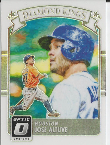 2016 Panini Donruss Optic Diamond Kings Holo Jose Altuve 2b