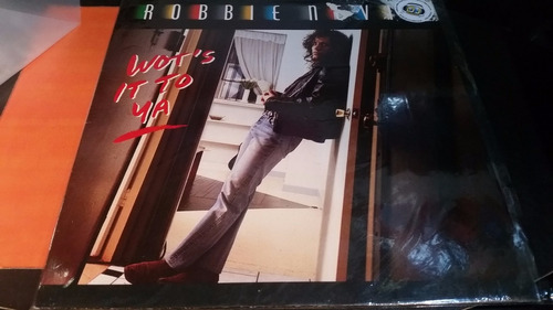 Robbie Nevil Wot's It To Ya Vinilo Maxi Temazo Europe 1986