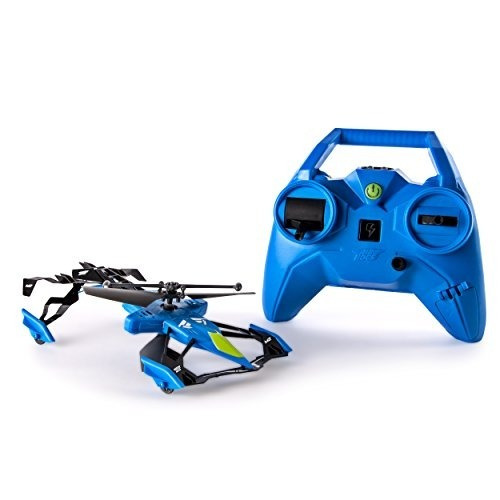 Air Hogs Switchblade Tierra Y Aire Carrera Rc Heli Azul  X01