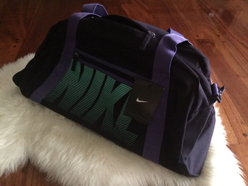 Bolso Nike Legend Importado Nuevo Con Etiqueta Verde Violeta