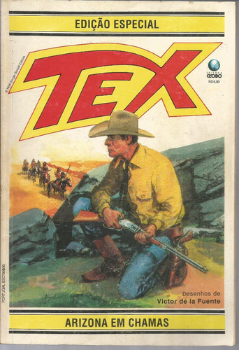 Tex Especial Arizona Em Chamas - Globo Bonellihq Cx373 B22