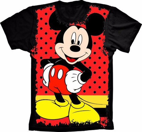 camisa mickey adulto