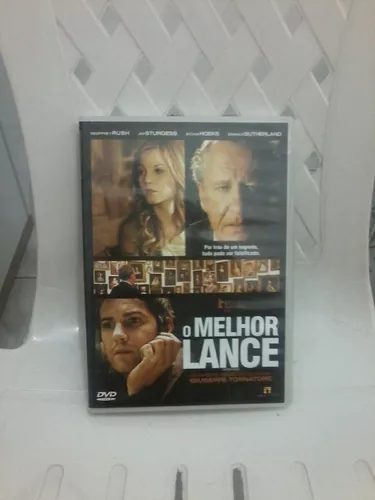 DVD - O Melhor Lance - Geoffrey Rush/ Jim Sturgess - Semin.