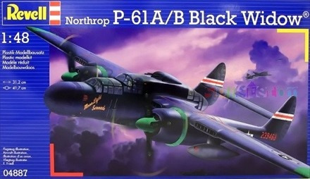 Revell 04887 P-61 A/b Black Window 1:48 Milouhobbies