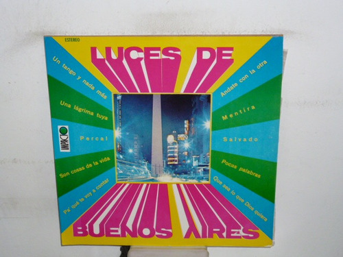 Raul Iriarte Julio Martel Luces De Buenos Vinilo Argentino