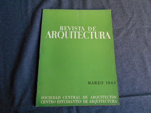 Revista Arquitectura 1943 Ypf En Florencio Varela Laboratori