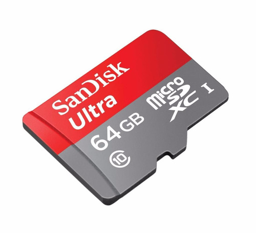 Memoria Sandisk Micro Sd 64gb Ultra 48 Mb/s Clase 10 Full Hd