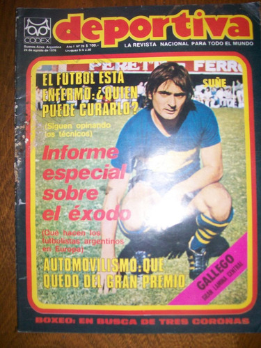 Codex Deportiva 28 - Suñe - Boca / Poster Gallego - Newell´s