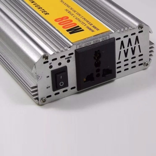 Inversor Conversor Corriente Auto De 800 Watts 12 A 220v