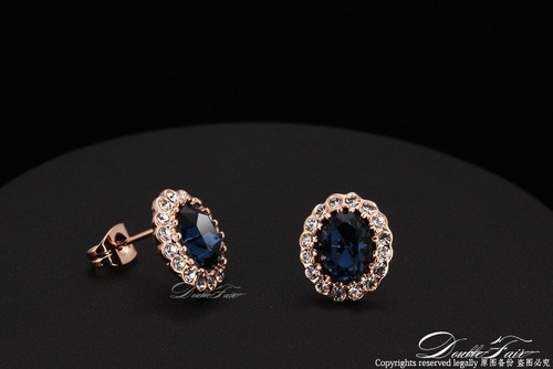 Aretes Modelos Con Swarovski Crystals Con Estuche En Stock