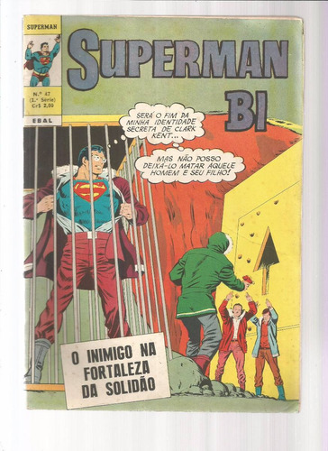 Superman Bi N° 47 - 1° Série - Ebal - Bonellihq Cx437
