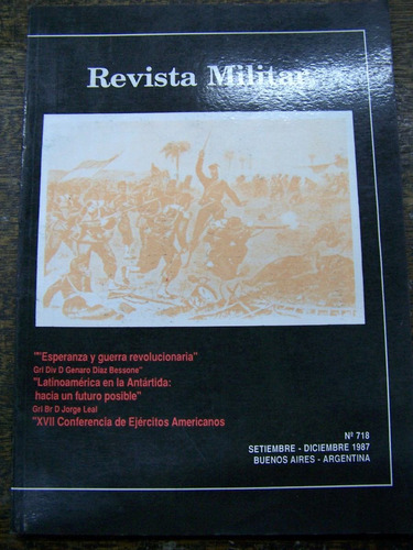 Revista Militar Nº 718 Diciembre 1987 * Circulo Militar *