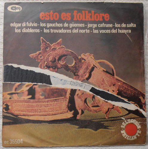 Esto Es Folklore ( L P Ed. Uruguay 1973)