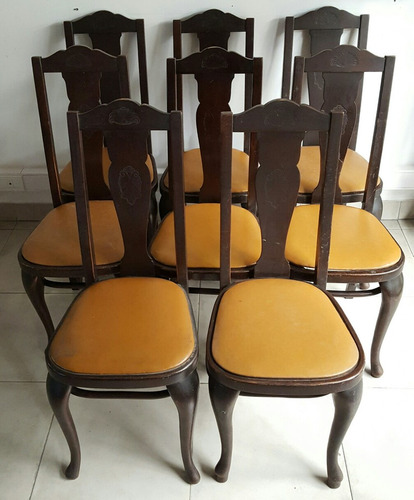 8 Sillas Thonet Antiguas Originales Sanas Decoracion Comedor