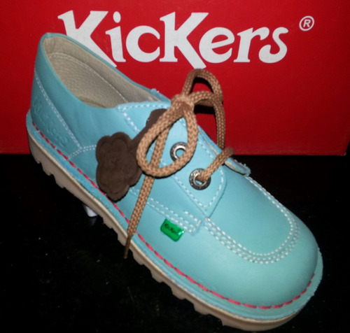 Zapatos Kickers 100%cuero Indestructibles Suela Tractor