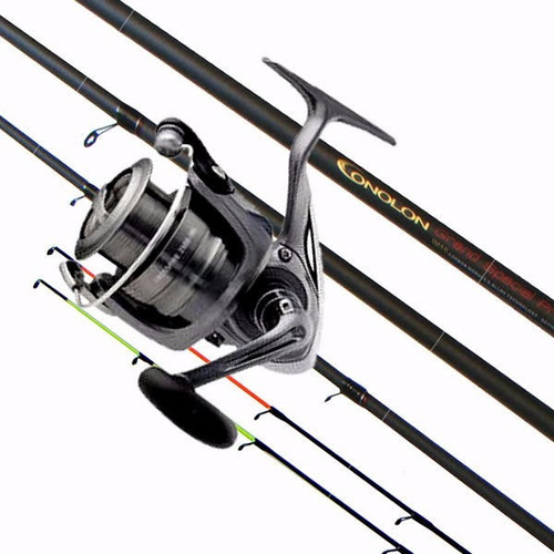 Combo Equipo Conolon En Tramos Pejerrey + Daiwa