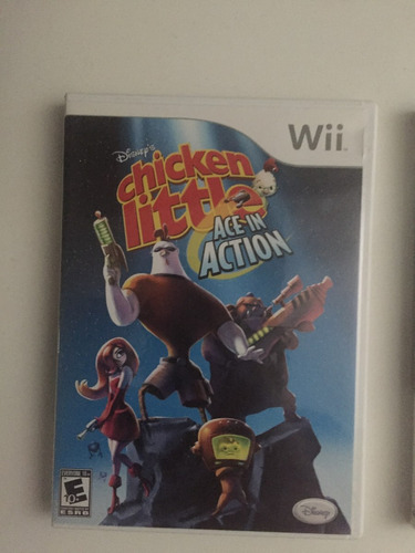 Nintendo Wii Chicken Little: Ace In Action By Disney