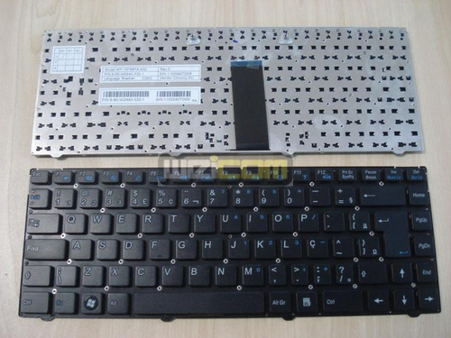 Teclado Notebook Itautec A7520 W7535 W7545 Mp-10f88pa-430