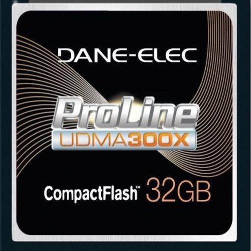 Cartão Compact Flash 32gb Dane-elex Proline 300x Udma De Alta Performance Dane-elec