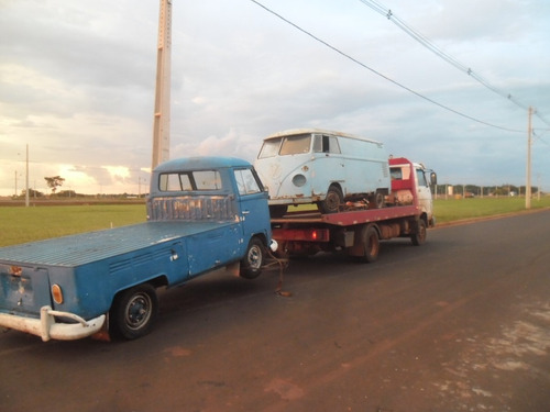 Kombi Vw Van Corujinha 1975 Furgão P/ Restaurar Raro Modelo