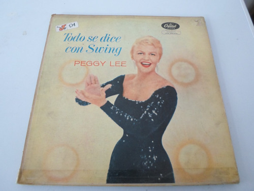 Peggy Lee - Todo Se Dice Con Swing - Vinilo Argentino (g)