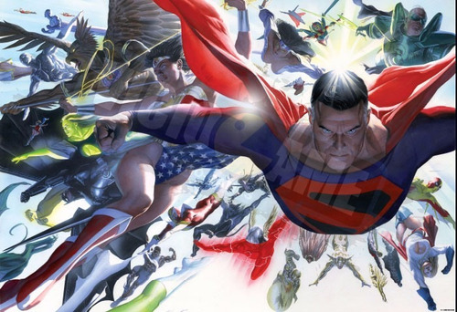 Super Homem - Liga Da Justiça - Pôster Alta Resolução (#463)