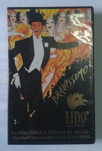 Fita Vhs Bravissimo Lido De Paris ( Perfeito Estado ) Ntsc