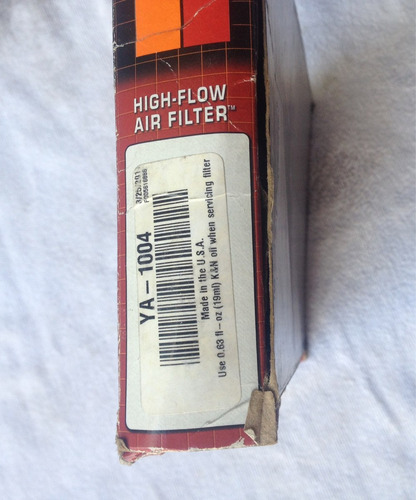 Imagen 5 de 6 de Filtro Aire K&n Yzf 1 Y R1