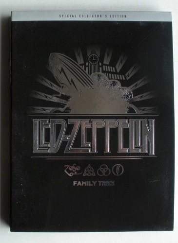 Dvd + Cd Led Zeppelin Cd Family Tree Dvd Dazed And Confused