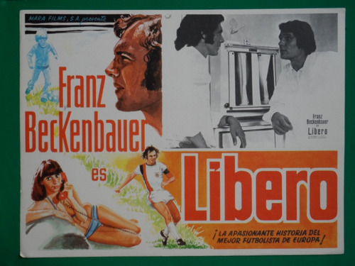 Franz Beckenbauer Libero Futbol Football Cartel De Cine 4