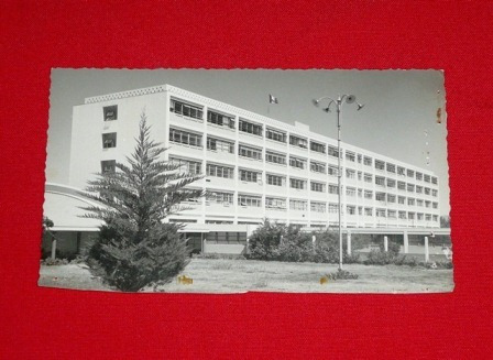 Fotografía Antigua Hospital Hipólito Unanue Tacna Perú B/n