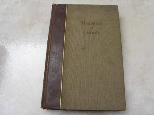 Mercurio Peruano: Libro Medicina Quimica  1935 L29 Mn0dd