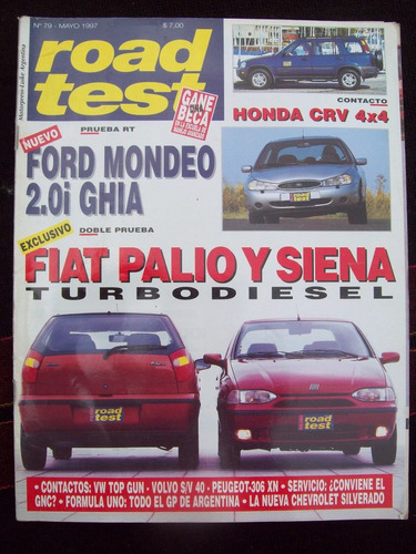 Road Test 79 5/97 Ford Mondeo 2.0i Ghia Fiat Palio Y Siena