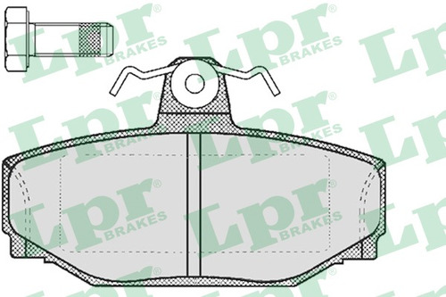 Pastillas De Freno Lpr Trasera Ford Sierra Importado