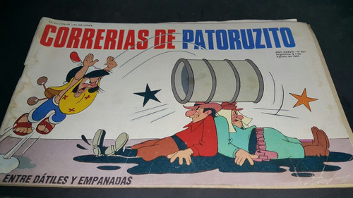 Revista Correrias Patoruzito Entre Datiles 607 Agosto 1995